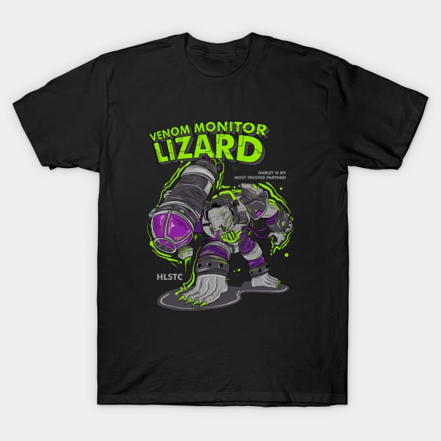 Mobile Legends Grock Venom Monitor Lizard T-Shirt by Holistic